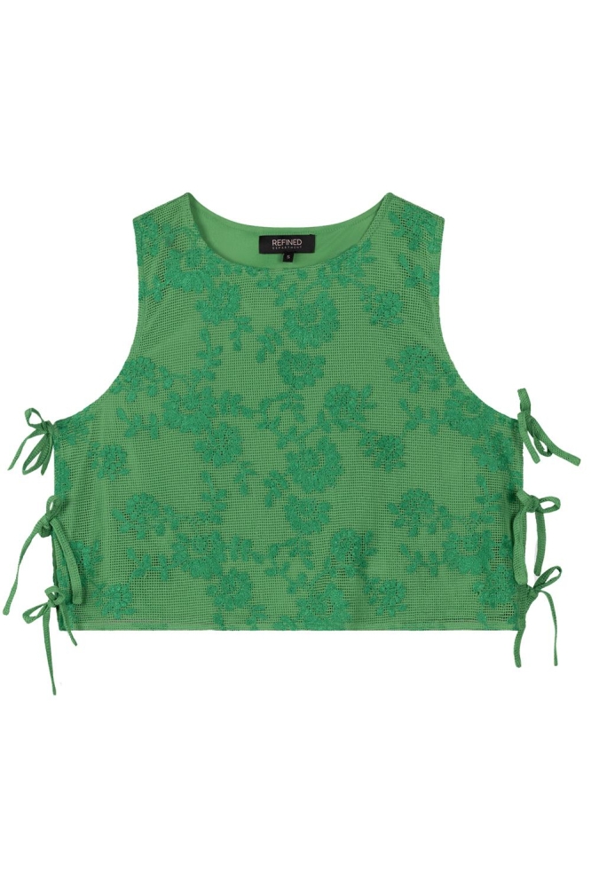 KNITTED SHOULDERLESS GABRIELLE R2503828646 700 GREEN